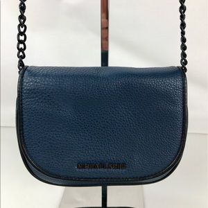 Michael Kors French Binding Leather Crossbody
